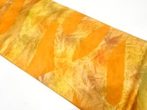 抽象模様織り出し　袋帯